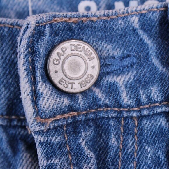 GAP Kids Mom Jeans in Light Wash Girls Size 8 - Picture 7 of 11